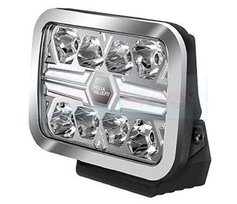 Hella Valuefit Blade 9-Inch Rectangular Chrome LED Auxiliary Driving Light