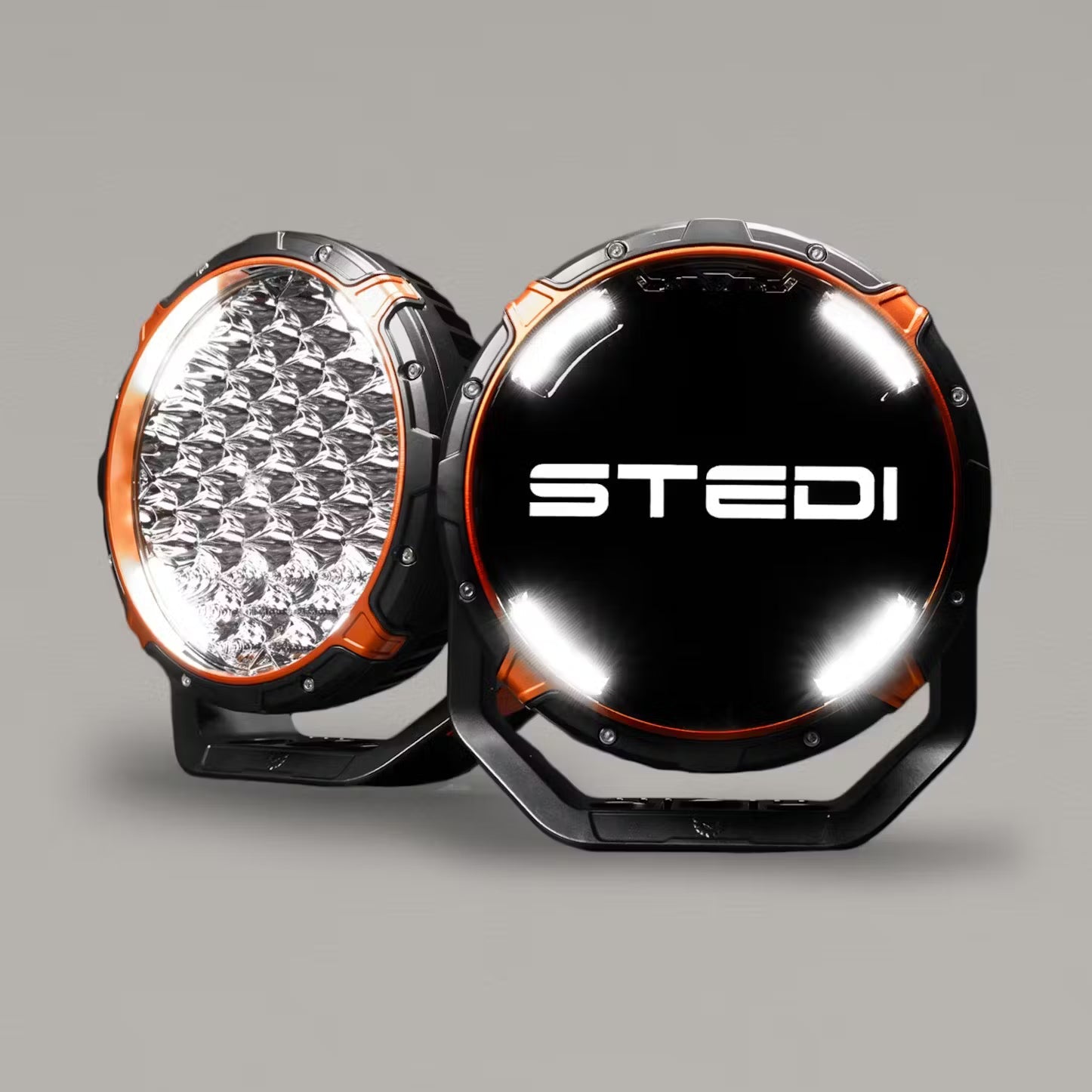 Powerful STEDI Type-X Pro Plus DRL LED Driving Lights Set for Off-Road