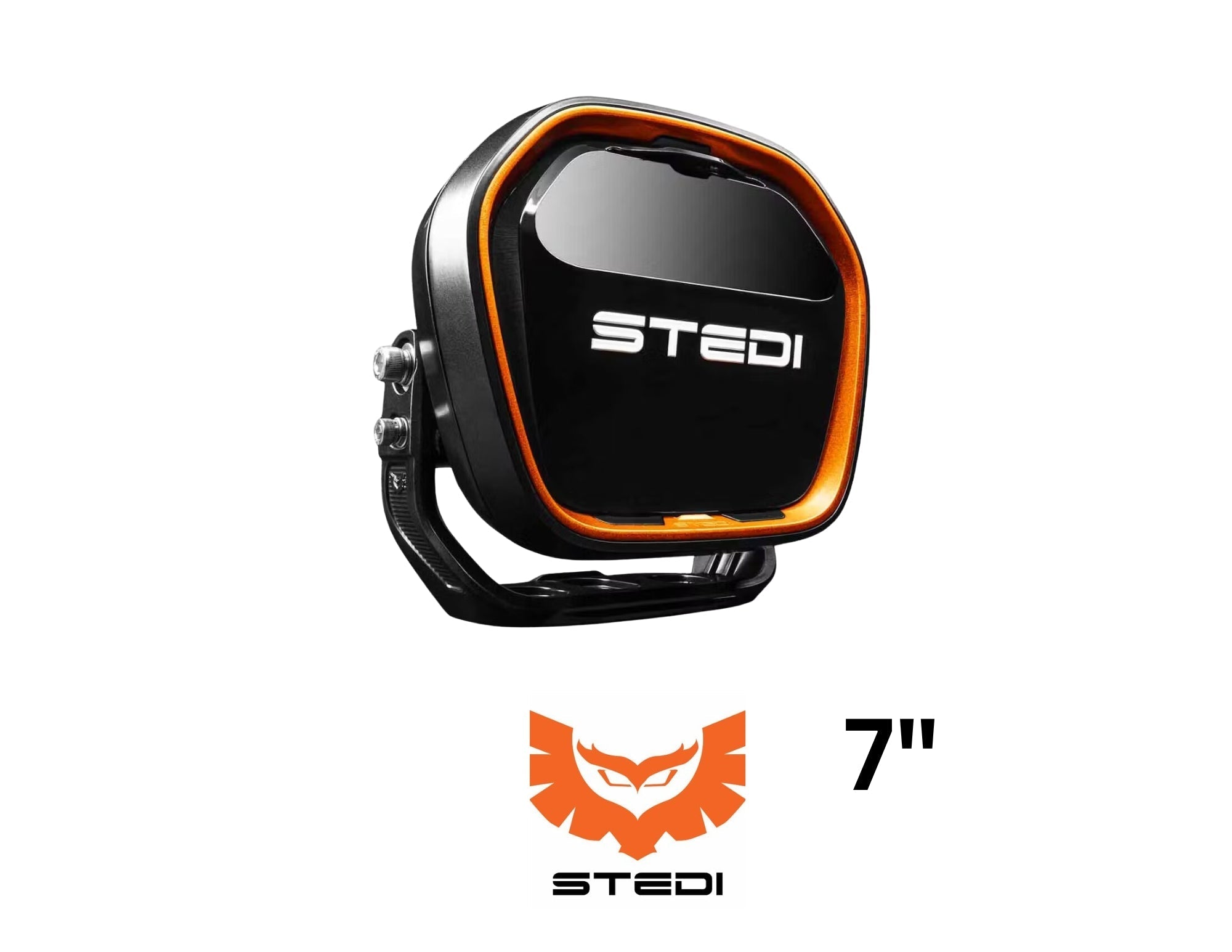 STEDI Type-X Evo 7-Inch Flood Beam LED Driving Light Adventure Ready