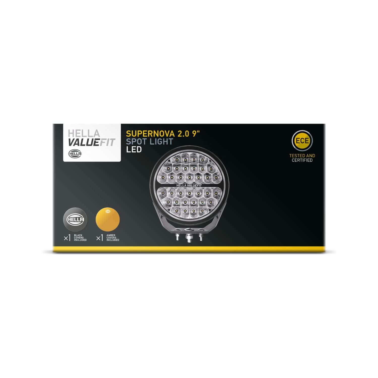 Hella ValueFit Supernova 2.0 9-inch High-Performance LED Off-Road Spot Light