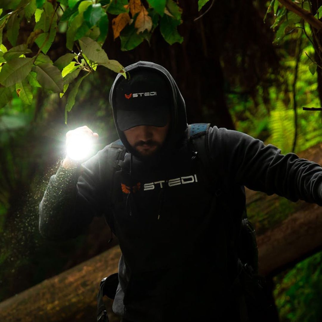 STEDI FX-3300 Ultra-Bright Rechargeable LED Torch - 3300 Lumens, Long Range