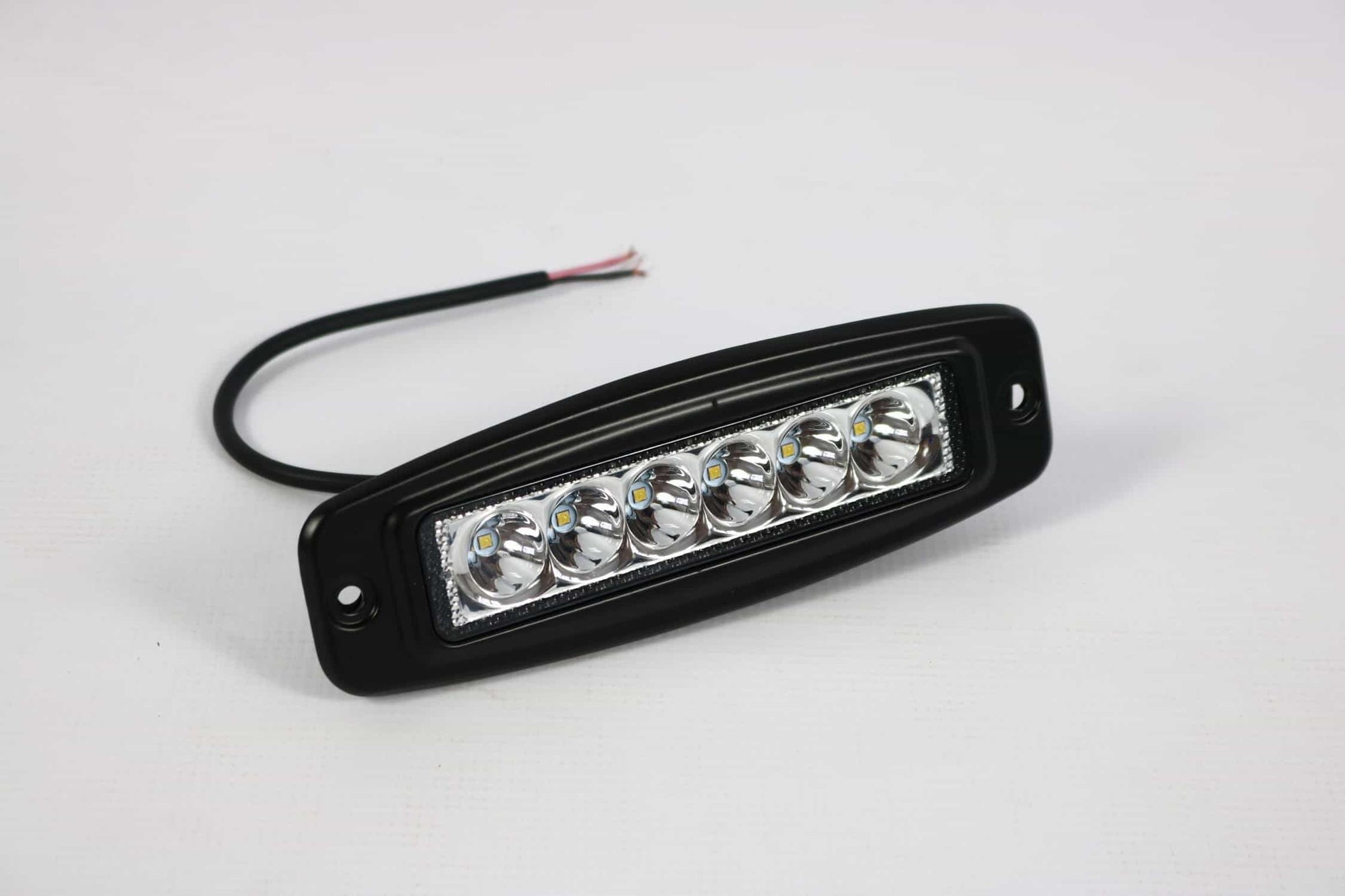 Hella ValueFit Flush Mount 6 LED Long Range Off-Road Light Bar