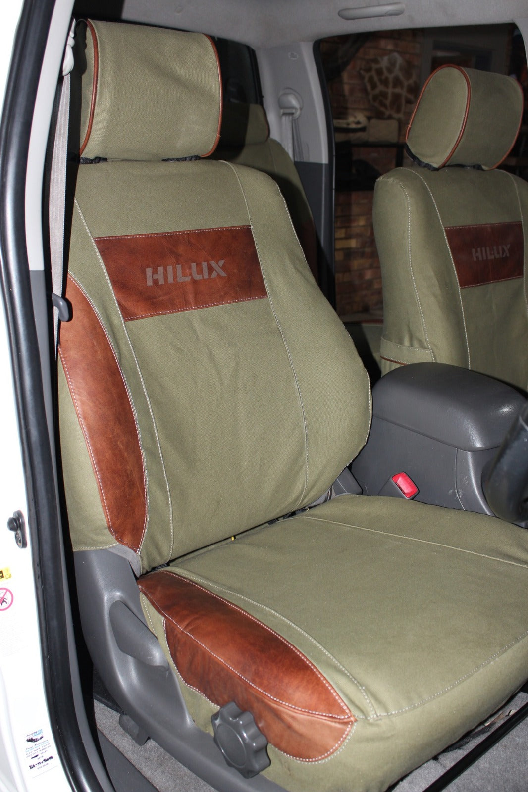 Mopani Durable Canvas Leather Vehicle Seat Covers – Custom Fit Protection