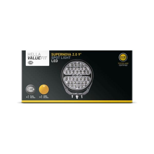 Hella ValueFit Supernova 2.0 9'' LED Spot Light Single