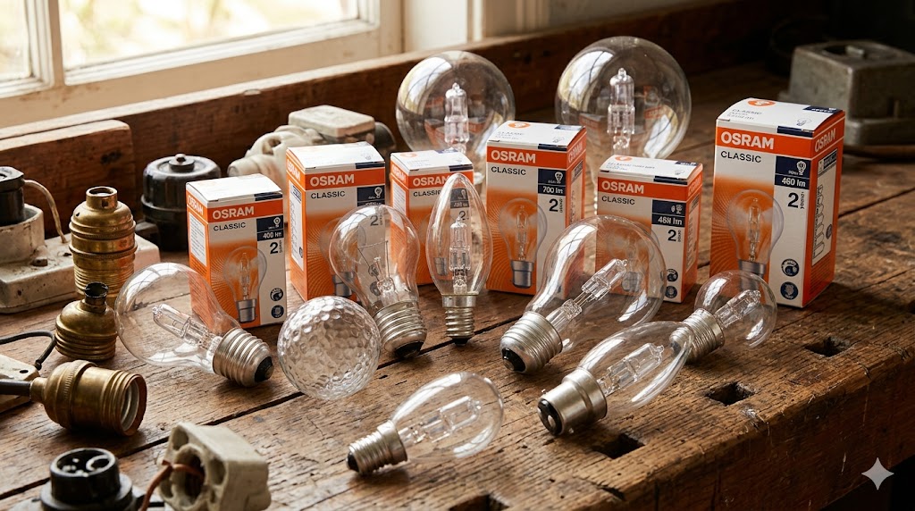 OSRAM HALOGEN GLOBES