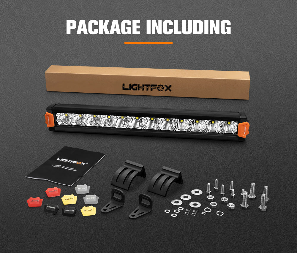 Lightfox Vega 14-inch Osram LED Light Bar: Powerful 7,548 Lumens Off-Road Illumination