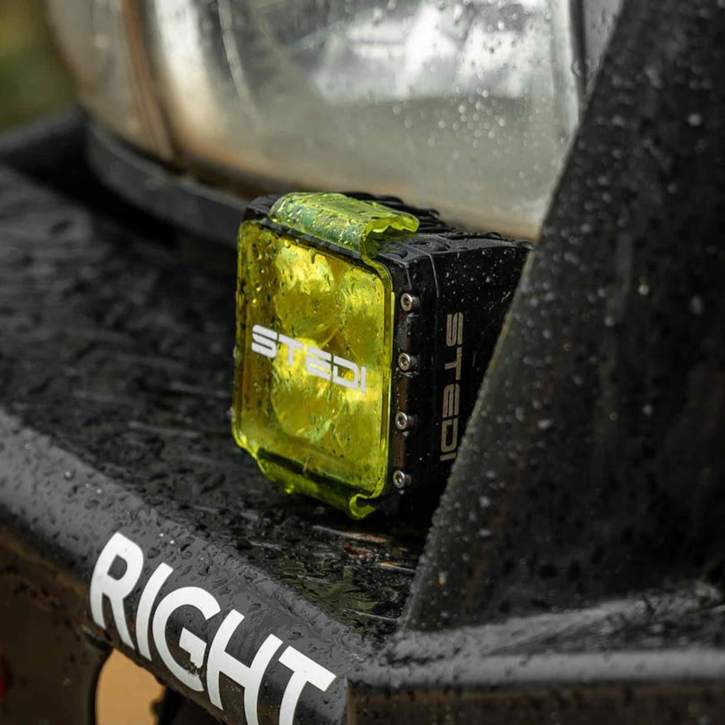STEDI C4 Yellow LED Cube Light Filter Cover Enhanced Visibility Off-Road Accessory
