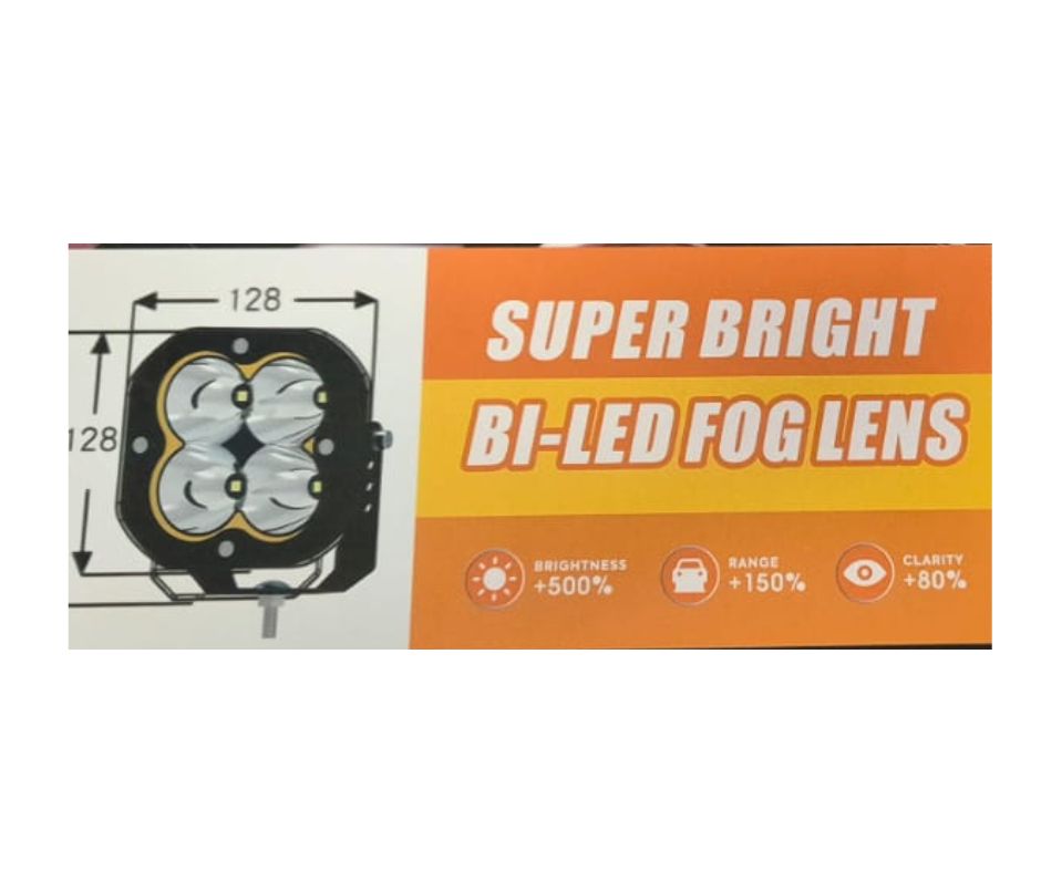 5Inch PRO Spotlights With Amber Covers