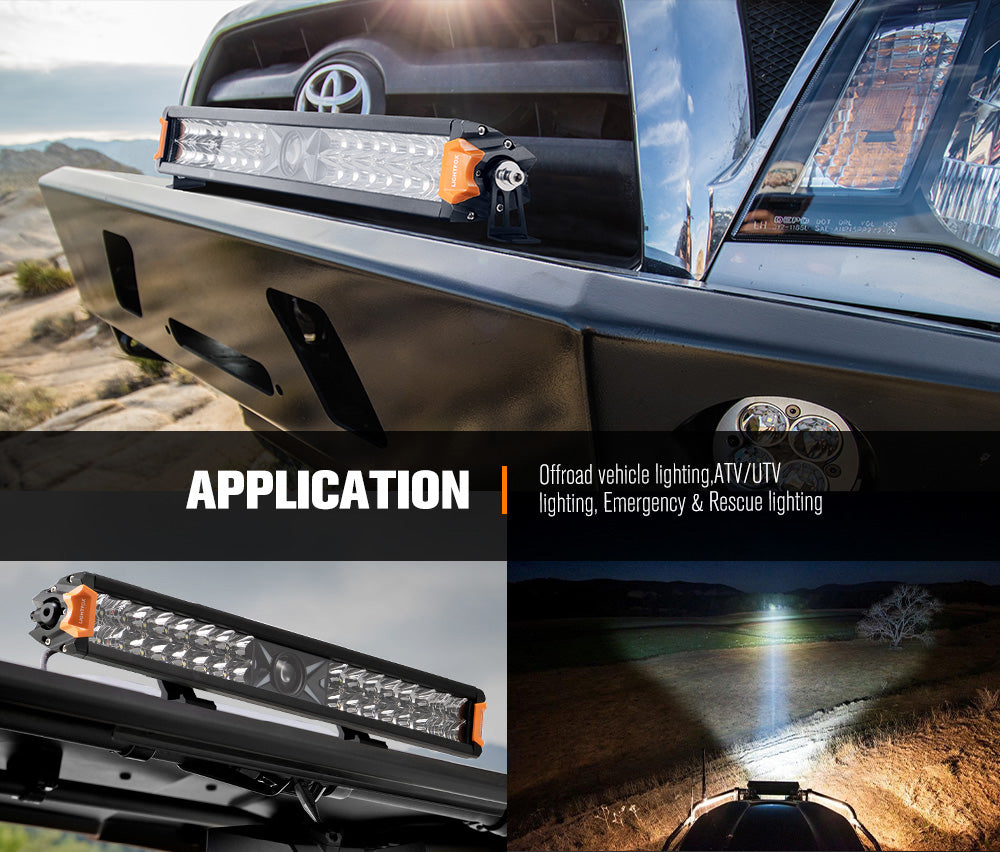 Lightfox Rigel 22-inch Osram Laser LED Light Bar for Off-Road Vehicles