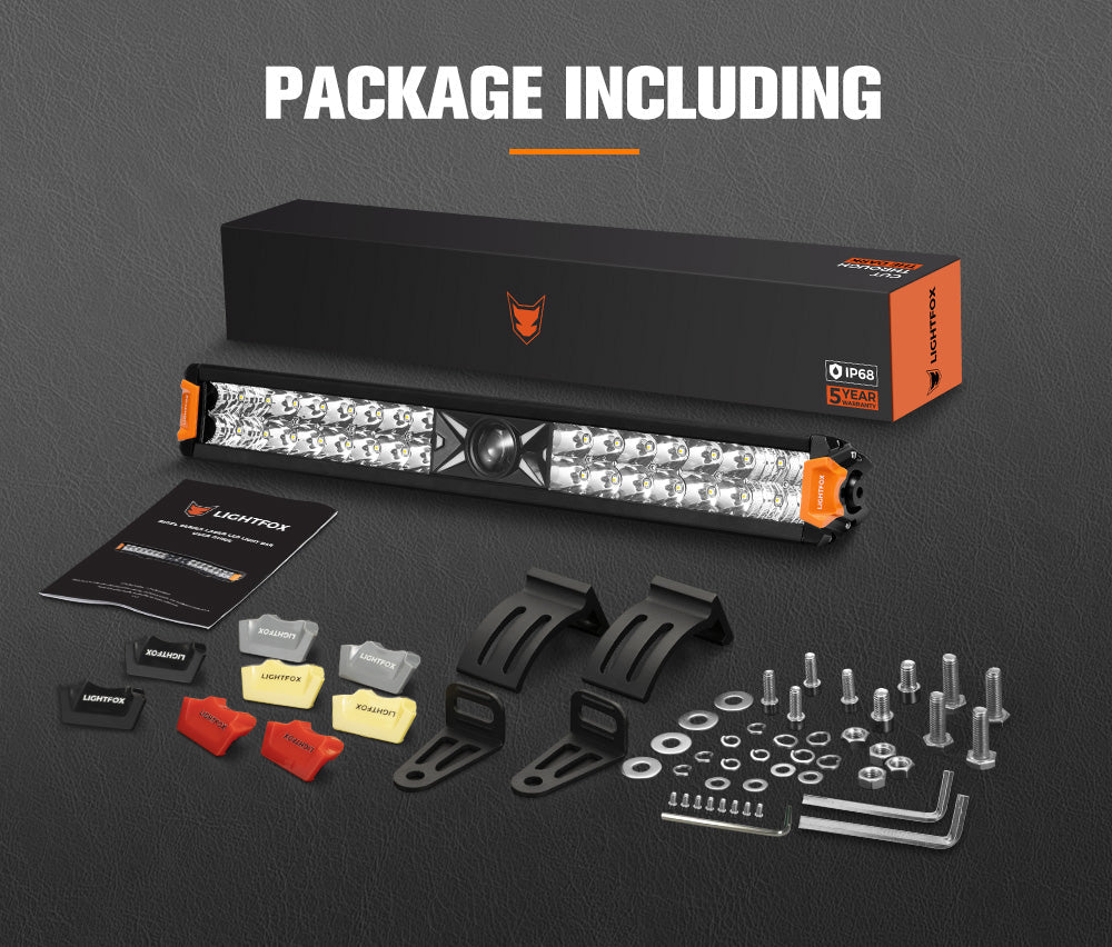 Lightfox Rigel 22-inch Osram Laser LED Light Bar for Off-Road Vehicles