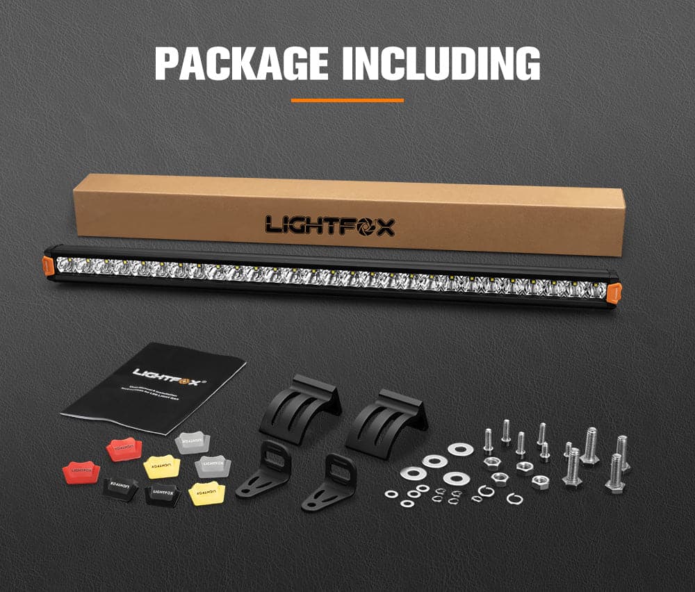 Lightfox Vega 28-inch Osram LED Light Bar, 17,612 Lumens, 494m Reach