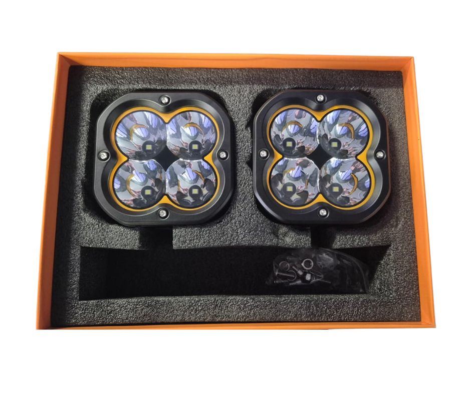 5Inch PRO Spotlights With Amber Covers