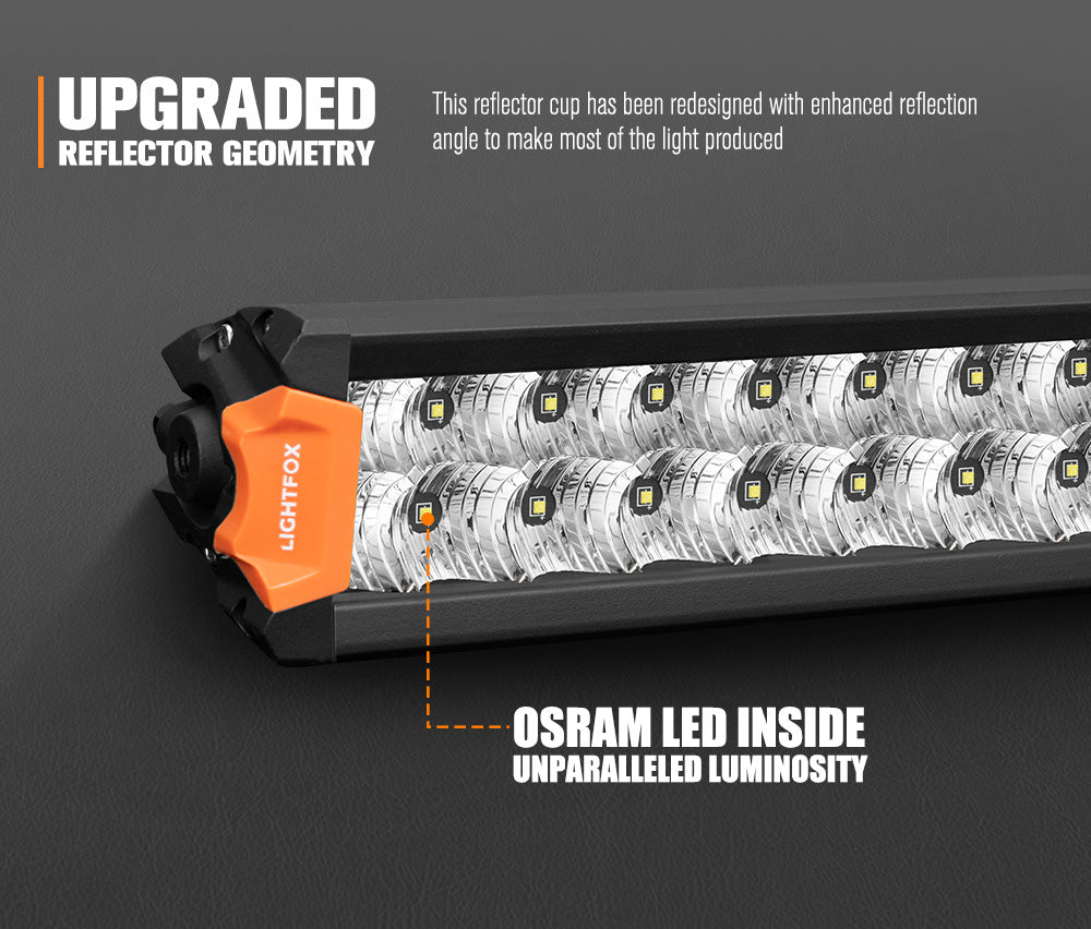 Lightfox Rigel 40-inch Osram LED Light Bar: Extreme Off-Road Vision Drive Performance