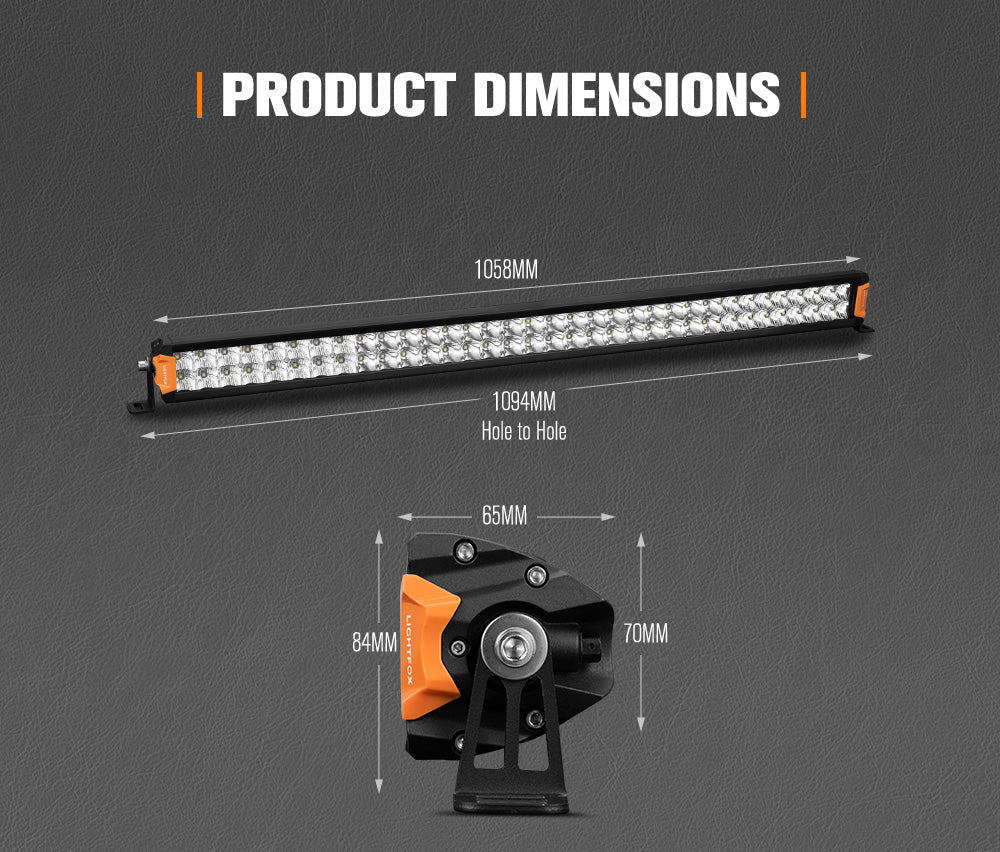 Lightfox Rigel 40-inch Osram LED Light Bar: Extreme Off-Road Vision Drive Performance
