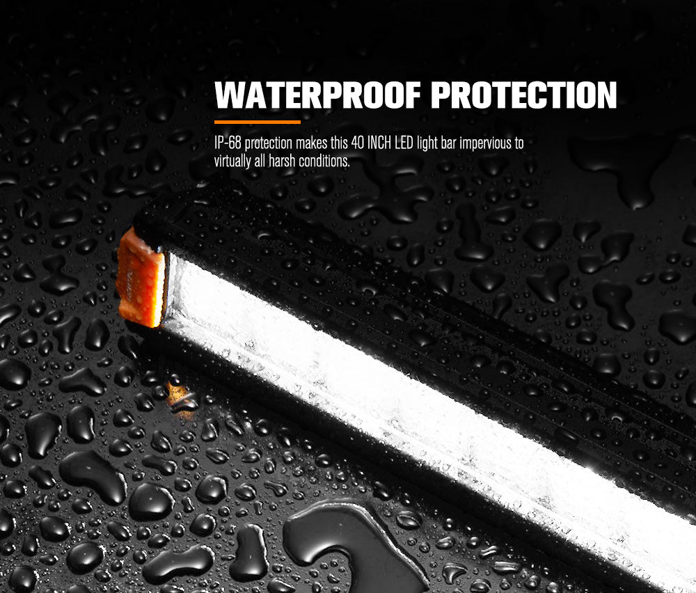 Lightfox Vega 40-inch Osram LED Bar: Powerful 611m Beam, 25,160 Lumens