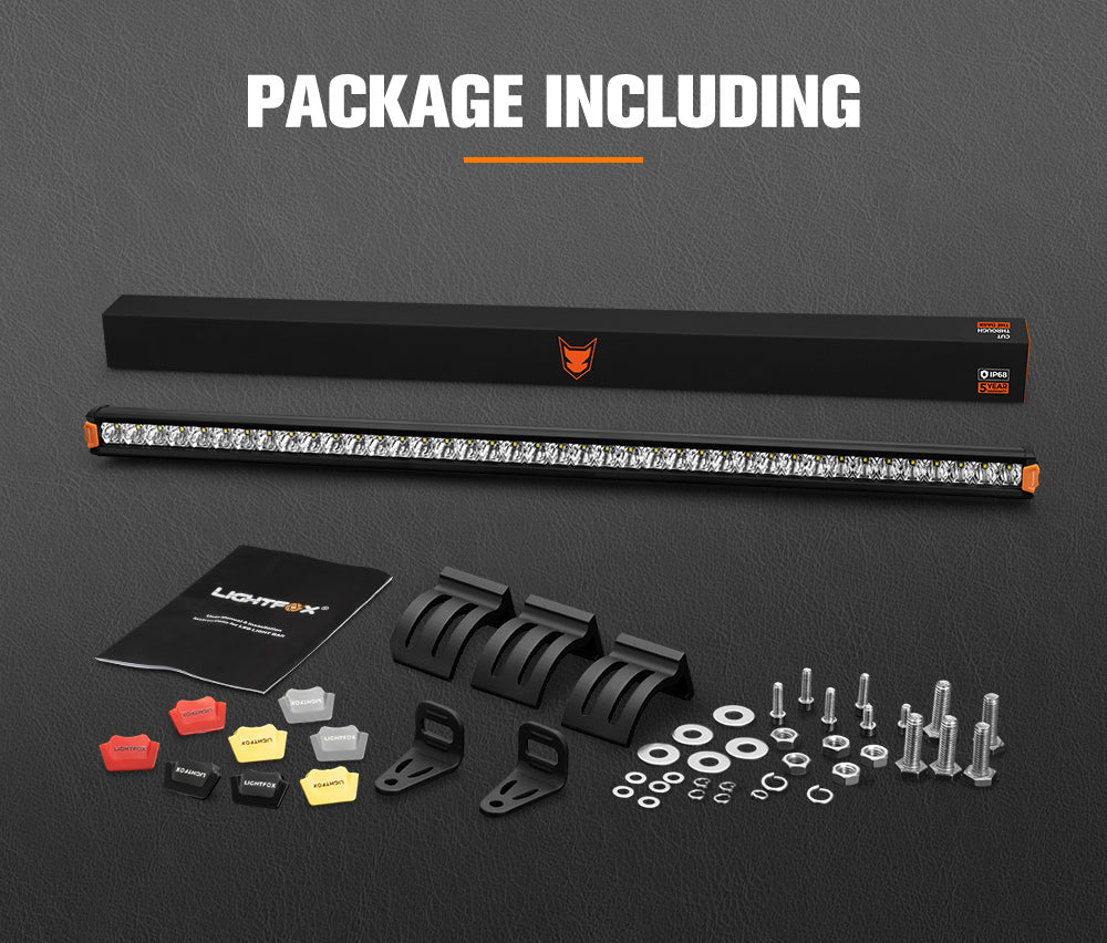 Lightfox Vega 40-inch Osram LED Bar: Powerful 611m Beam, 25,160 Lumens