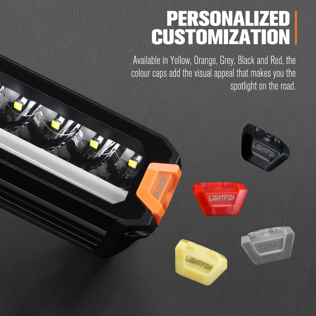 Lightfox 40-inch LED Light Bar: Ultra-Bright 18,700 Lumens, IP68 Waterproof