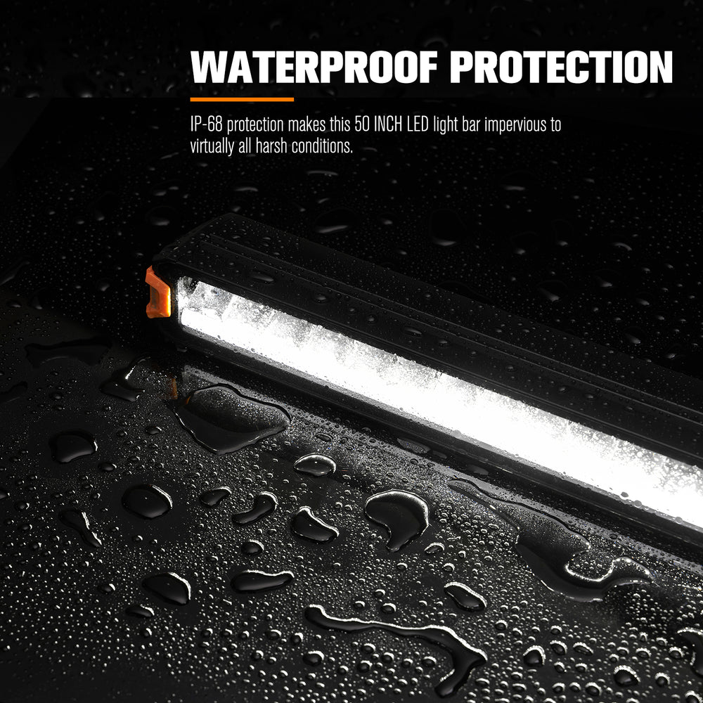 Lightfox 50-Inch High-Power LED Light Bar for Off-Road Adventures