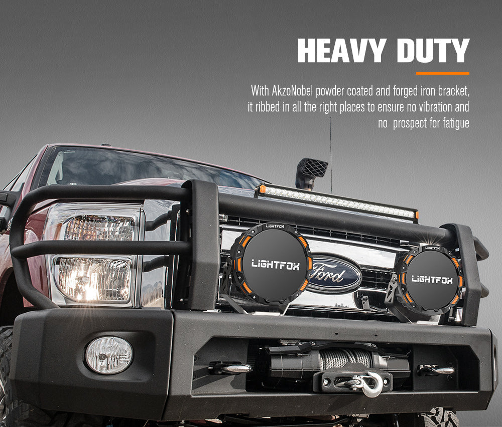 Lightfox OSRAM 9-inch LED Driving Lights & 20-inch Bar Kit