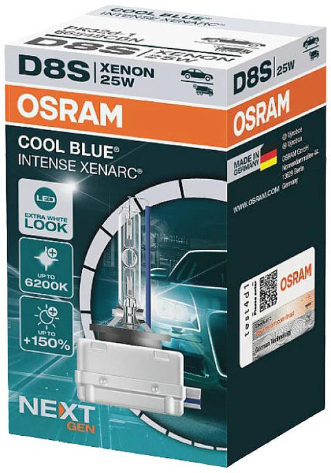 Osram D8S Xenon Cool Blue Intense 66548CBN (Set of 2)