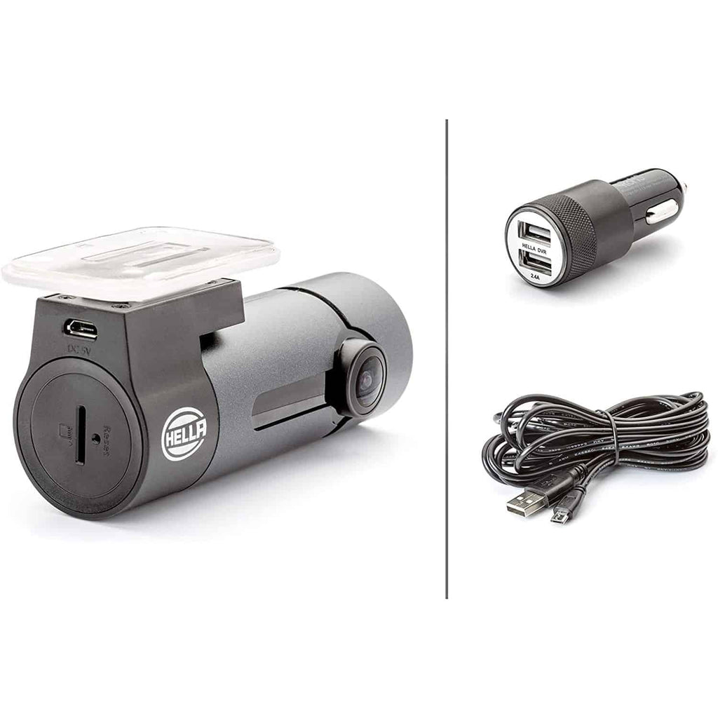 HELLA DR 530 Full HD Driving Video Recorder with GPS, WiFi, Night Vision