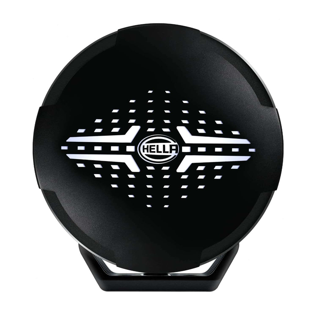 HELLA Valuefit Blade 9-inch Round Black LED Off-Road Driving Light