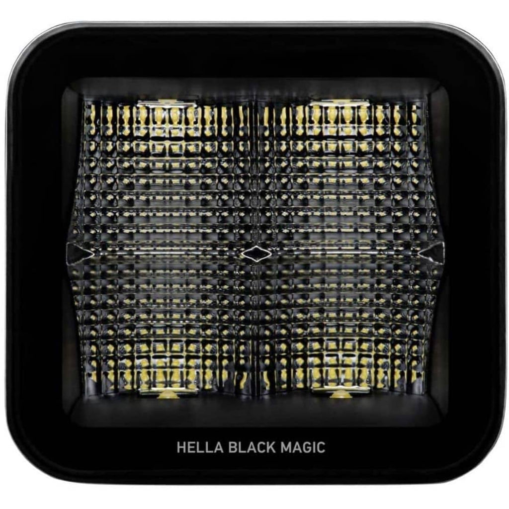 Hella Black Magic 3.2-inch LED Cube Flood Lights Kit for Off-Road