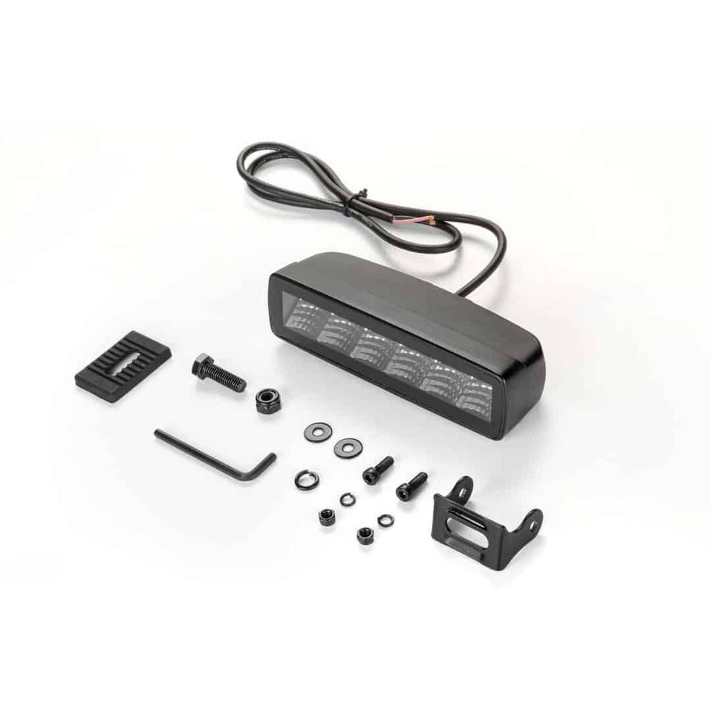 Hella Black Magic 6.2-inch Powerful LED Mini Flood Lightbar for Off-Road