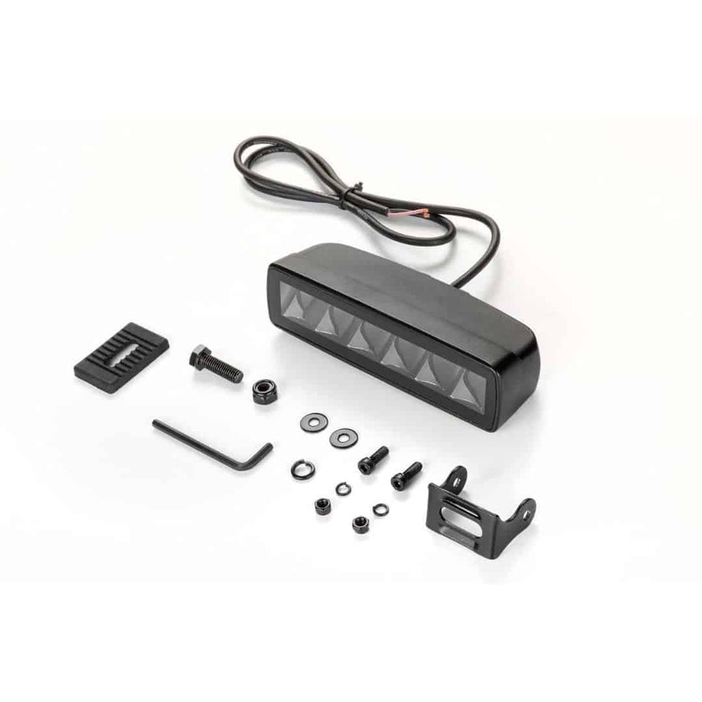 Hella Black Magic 6.2-inch LED Mini Spot Beam Lightbar for Off-Road Vehicles