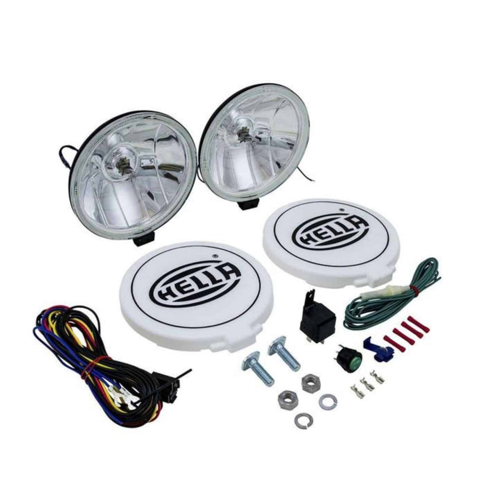 Hella Comet 500 Halogen Driving Lamp Set for Off-Road Vehicles