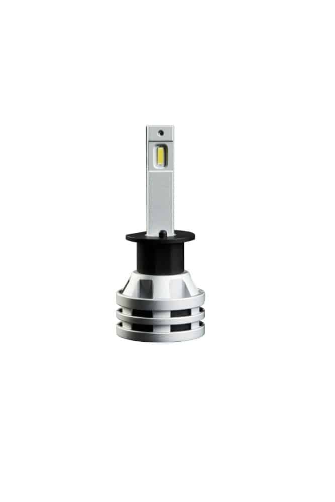 Hella H1 LED Retrofit Bulbs: Bright White Daylight Effect Headlight Upgrade Kit