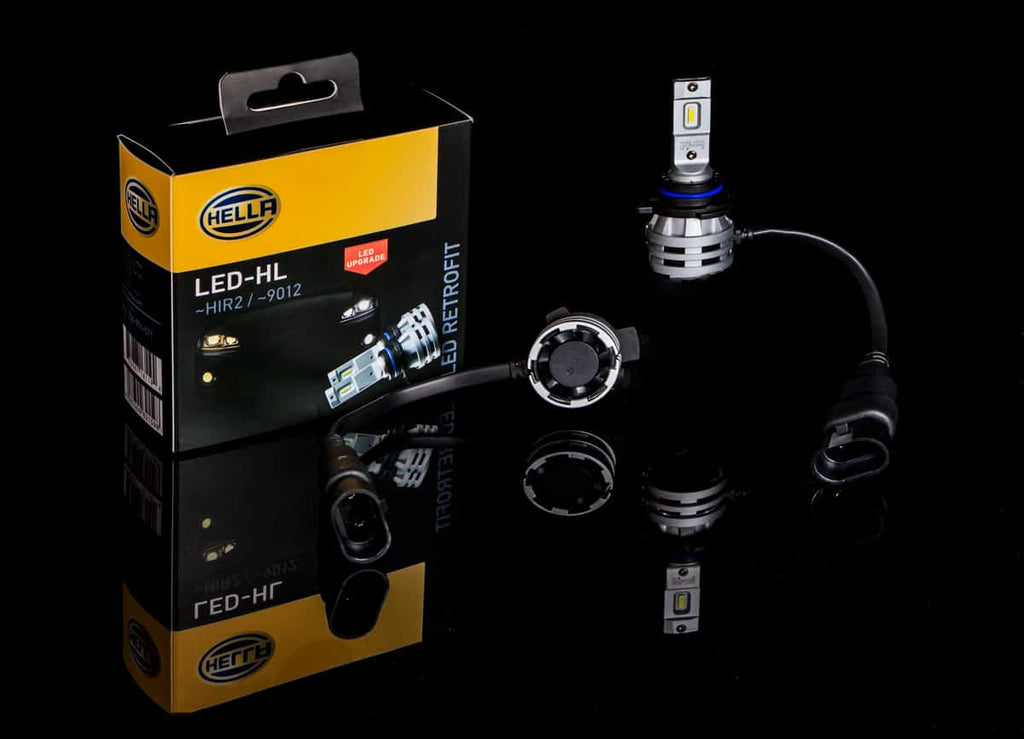 Hella HIR2/9012 LED Headlight Conversion Kit - Brilliant White Light Upgrade