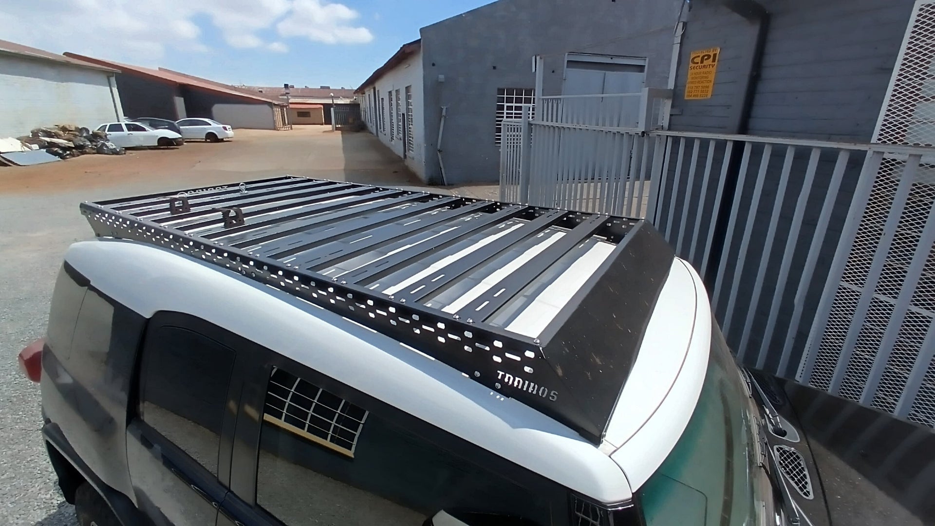 Heavy-Duty Steel Roof Rack for Ford Ranger T7 PX7 2016-2023 Adventure Ready