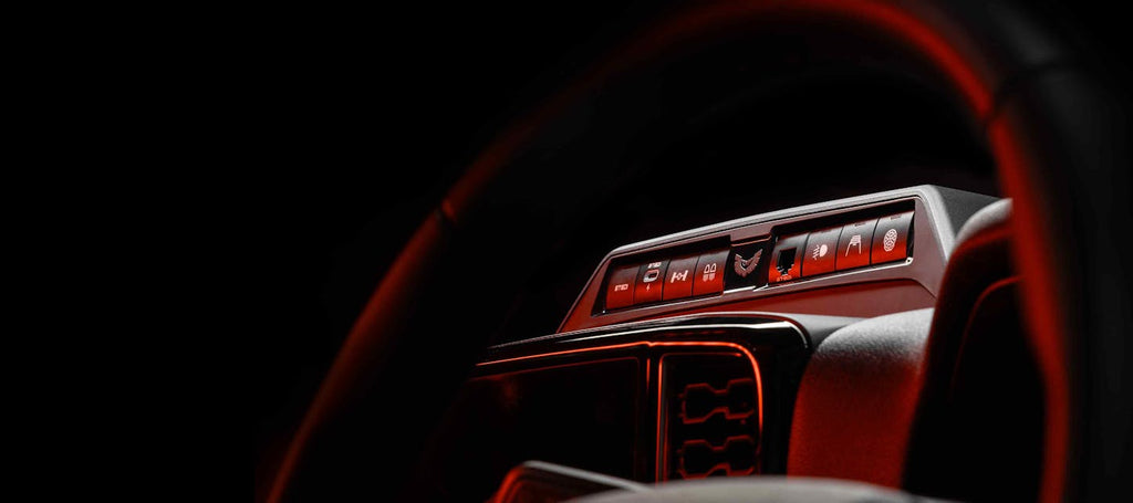 STEDI Next-Gen Ford Ranger Everest Fascia Switch Panel Upgrade Kit