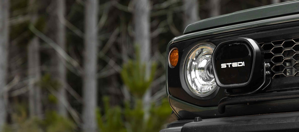 STEDI Type-X Evo 7-Inch Flood Beam LED Driving Light Adventure Ready